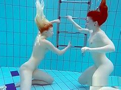 Milana And Katrin Strip Eachother Underwater PornZog Free Porn Clips