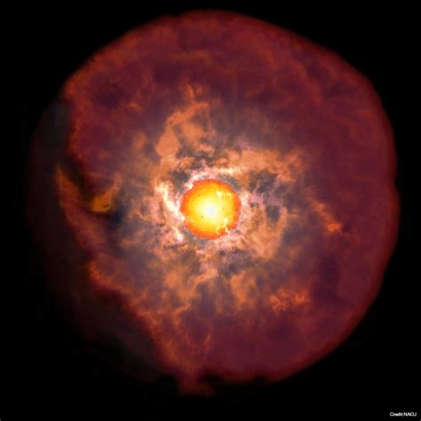 Veiled Supernovae Provide Clue To Stellar Evolution Naoj National