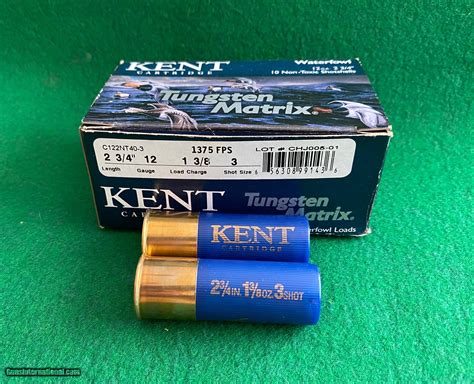 Kent Tungsten Matrix 12 Ga Shotshells