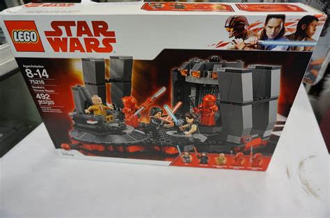 New Lego Starwars Snokes Throne Room Set 75216 Big Valley Auction