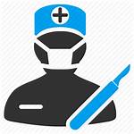 Surgery Icon Surgeon Doctor Medical Operation Vector