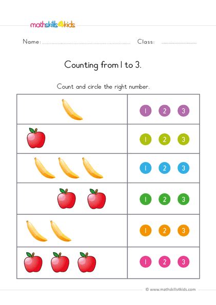 Pin By Olivier Nangda On Preschool Math Skills For Kids 3 Years Old