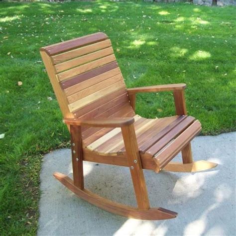 With all the nice warm weather in northern california, i decided that i wanted to build a few patio chairs to be able to enjoy evenings outside. Easy DIY Woodworking With Furniture Plans | Rocking chair ...