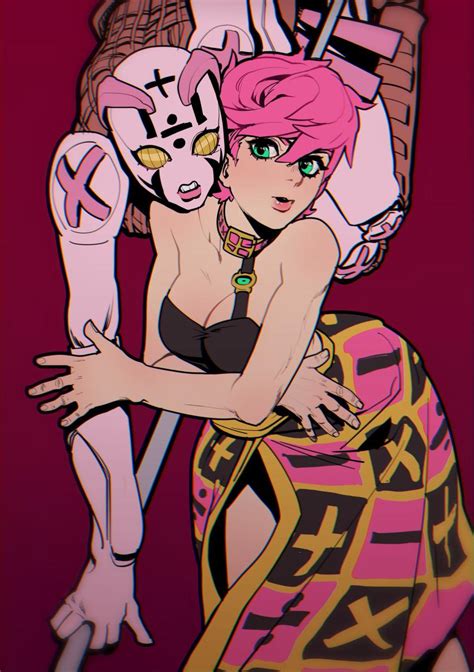 Sparrowl Spice Girl Stand Stand Jojo Trish Una Jojo No Kimyou Na Bouken Vento Aureo