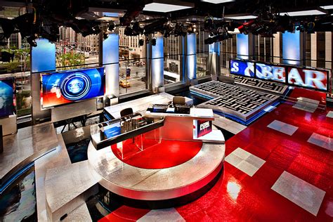 Fox Business Studio G Broadcast Set Design Gallery