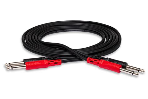 Dual 14 In Ts To Same Stereo Interconnect Hosa Cables