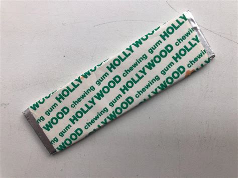 Stará Nerozbalená Plátková žvýkačka Hollywood Chewing Gum Aukro