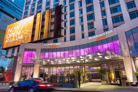 L.A. Live Rolls Out Red Carpet For Courtyard And Residence Inn - Hotel