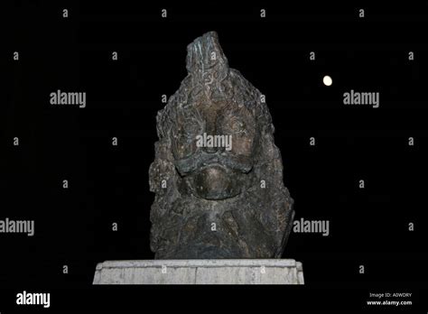 Vlad The Impaler Statue Sighisoara Stock Photo Alamy