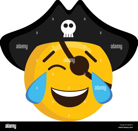 Pirate Emoji Emoticon Smiley Face Hi Res Stock Photography And Images