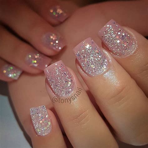 Glitter Nail Designs For Short Nails Let Your Fingertips Shine In 2023