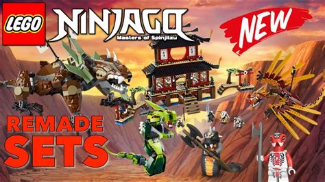 Lego Is Remaking Old Ninjago Sets In 2019 Youtube