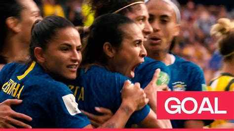 women s world cup 2019 marta s penalty gives brazil the lead against australia bbc sport