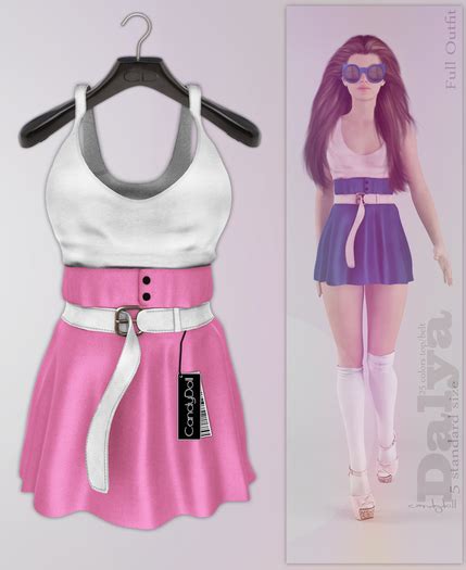 Second Life Marketplace Candydolldelya Dress Pink