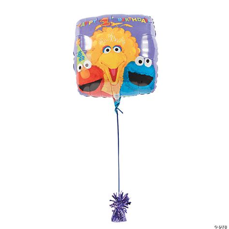 We did not find results for: 1st Birthday Sesame Street® Mylar Balloon - Discontinued
