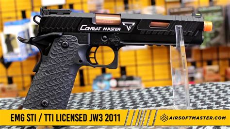 Emg Sti Taran Tactical John Wick 3 2011 Combat Master Licensed Airsoft Pistol