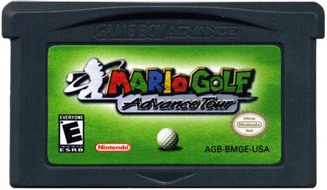 Mario Golf Advance Tour Cover Or Packaging Material Mobygames