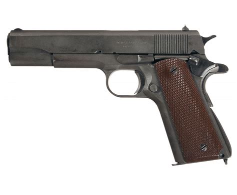 World War Ii Us Army Ithaca Model 1911a1 Pistol