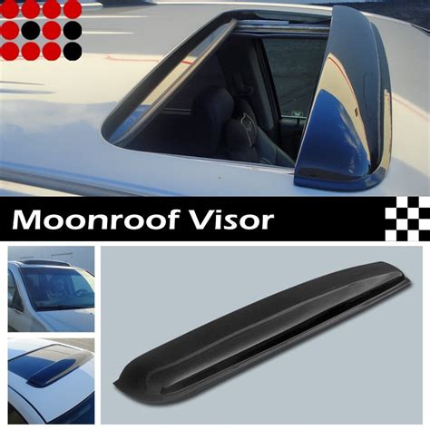 Car Rooftop Visor Auto Sunroof Moonroof Rain Wind Deflector Cover Self