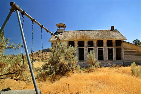 28 Ghost Towns In Oregon Map