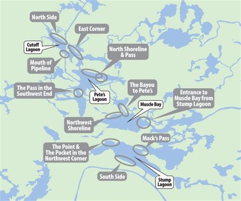 Biloxi Marsh Fishing Hotspots For Stump Lagoon