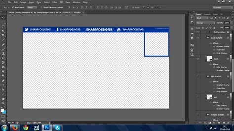 Twitch Overlay Template 2 By Sharrpdesigns Youtube