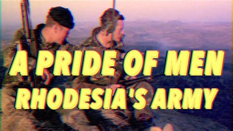 Rhodesia And The Bush War Bush Rangers Youtube