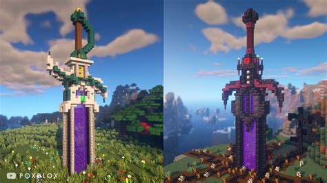 Nether Sword Portal Ideas One Spreads Life The Other Spreads Death