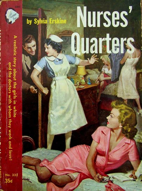 Cameo Book 332 Nurses Quarters Sylvia Erskine 1953 Artwork