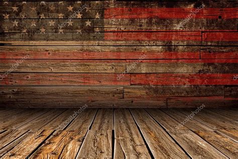 Wooden American Stage Stock Photo By ©welcomia 52801395