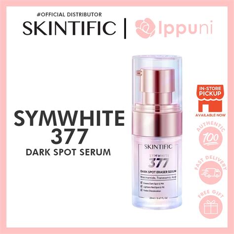 Skintific Symwhite 377 Dark Spot Eraser Serum 20ml Shopee Singapore