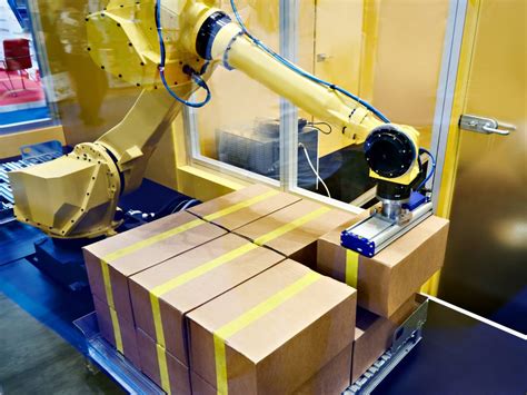 Material Handling And Palletising Rnr Robot Solutions