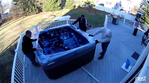 Hot Tub Install Time Lapse Youtube