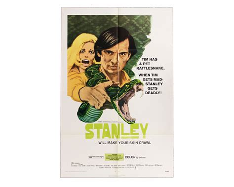 Vintage 70s Movie Poster Original 1972 Stanley Retro Etsy España