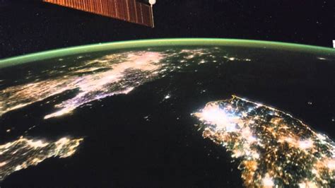 North Korea Looks Strangely Dark From Space In Asia Fly Over Video