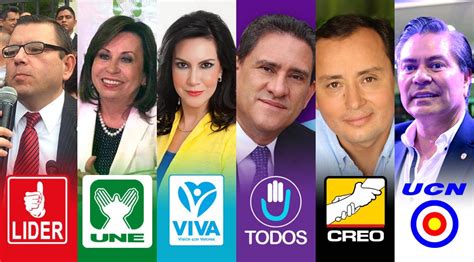 Guatemala Candidatos Presidenciales NODAL