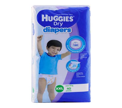 Huggies Dry Diaper Xxl 15 25kg 40pcs