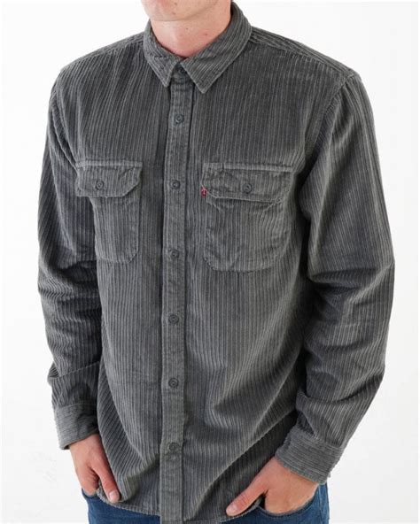 Levis Jackson Worker Shirt Pewter 80s Casual Classics