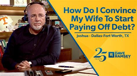 How Do I Convince My Wife To Start Paying Off Debt Youtube