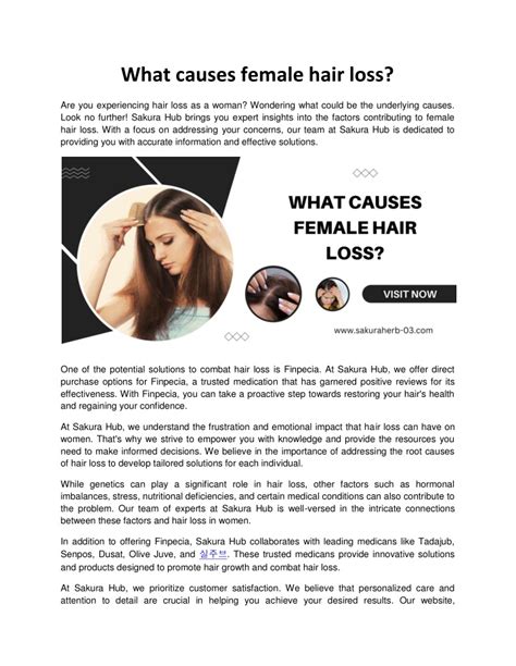 Ppt What Causes Female Hair Loss Powerpoint Presentation Free