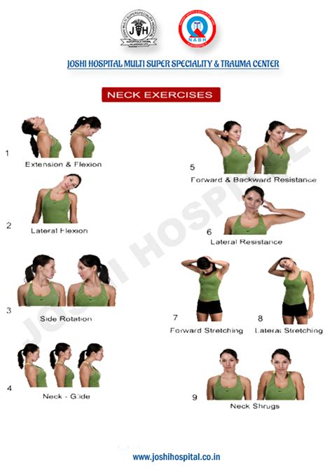 Cervical Spine Exercises Handout