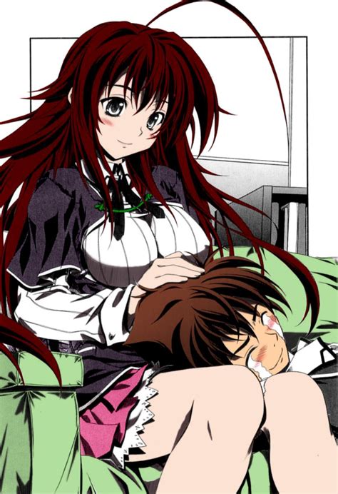 Rias Gremory And Issei Hyoudou By Jieannebres On Deviantart Issei
