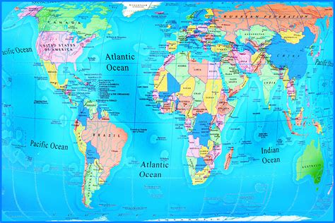 Free World Map Image World Map