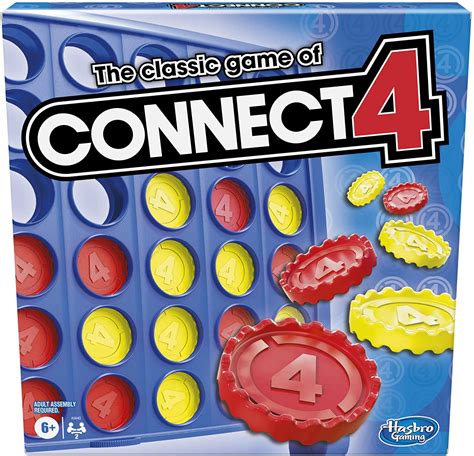 Hasbro Connect 4 Strategy Board Game Board Games