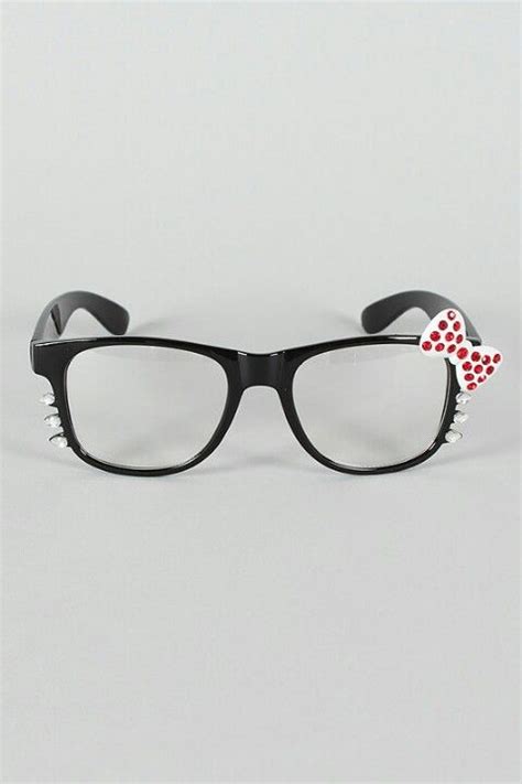 Black And Red Kitty Nerd Glasses Nerd Glasses Cute Glasses Glasses