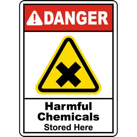 Vinyl Stickers Bundle Safety And Warning Signs Stickers Harmful