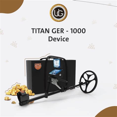 Titan Ger 1000 Device Underground Gold Metal And Treasures