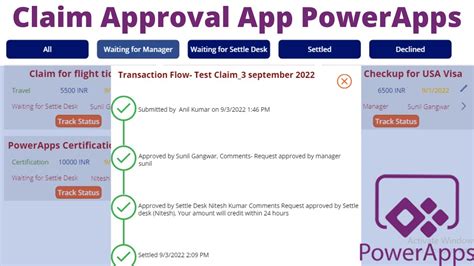 Claim Approval Application Using Powerapps And Power Automate Part 1