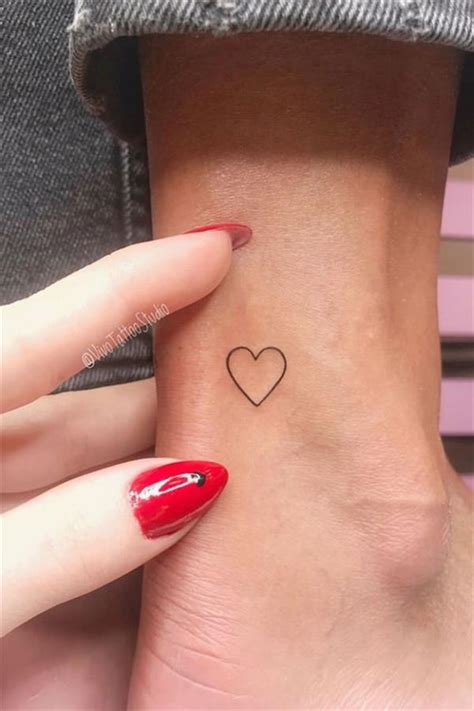 24 Simple Small Heart Tattoo Design For Woman On Valentines Day To Show Your Love Fashionsum