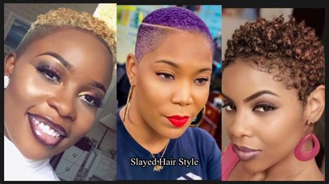 50 Popular Natural Short Haircut For Black Women Slayed Hairstyles Youtube